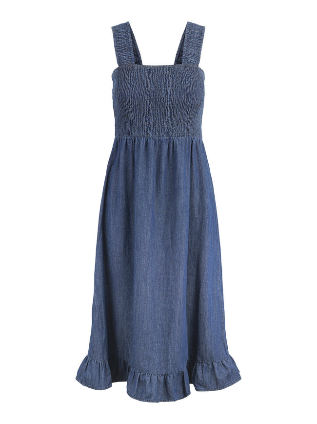 PCHOPE Dress - Medium Blue Denim