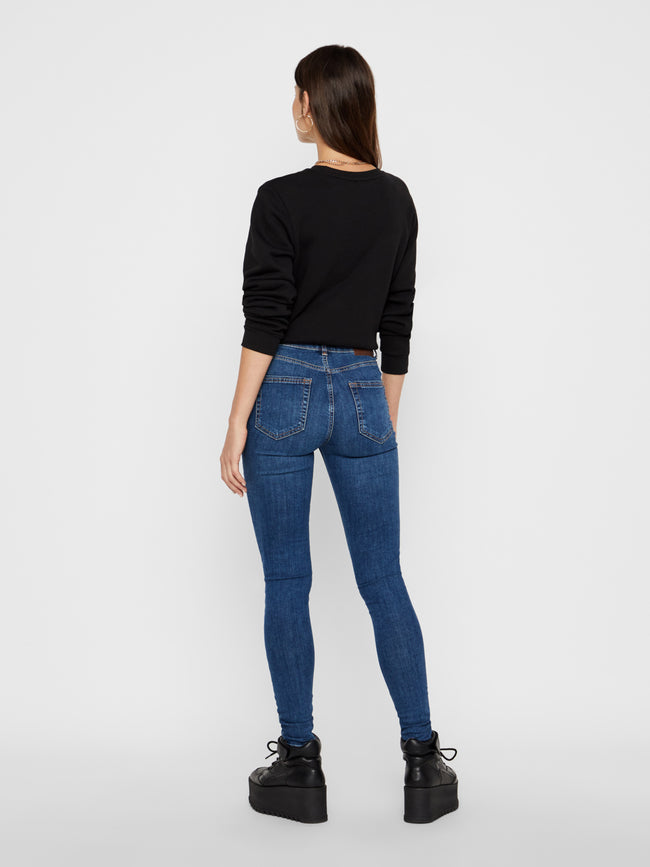 PCDELLY Jeans - medium blue denim