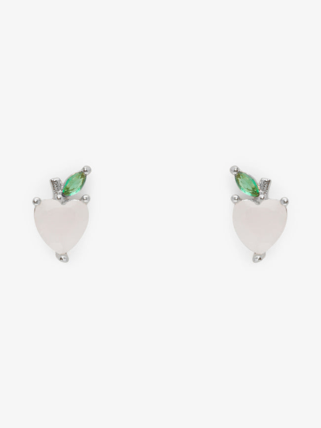 PCJAFRUIT Earrings - Silver Colour