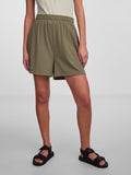 PCKYLIE Shorts - Deep Lichen Green