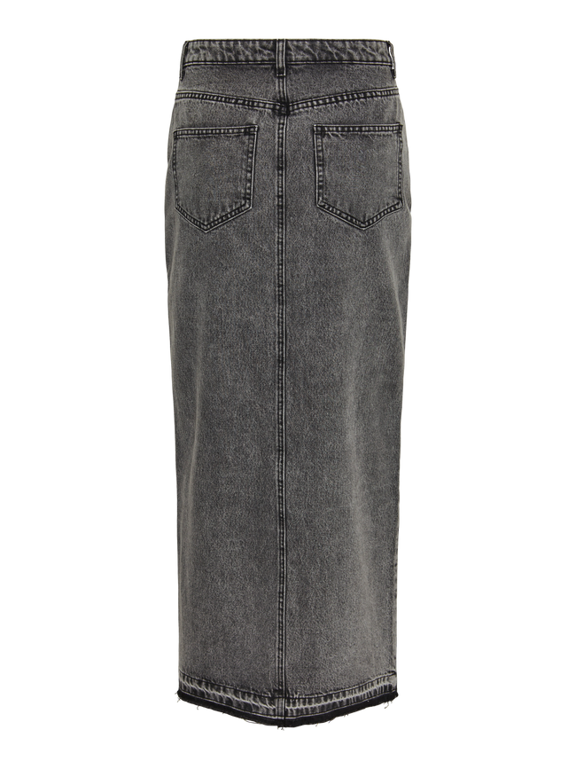 PCNORA Skirt - Grey Denim