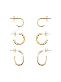 PCDUMBO Earrings - gold colour