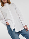 PCESSI smock skjorte - Bright White