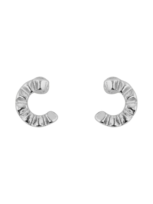 PCFARA Earrings - silver colour