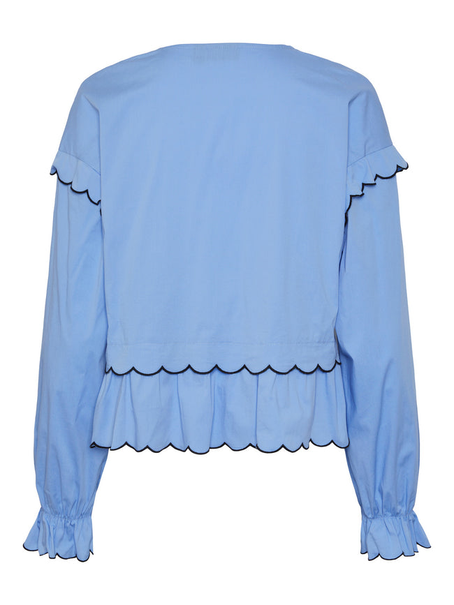 PCLUNA T-Shirts & Tops - Cornflower Blue