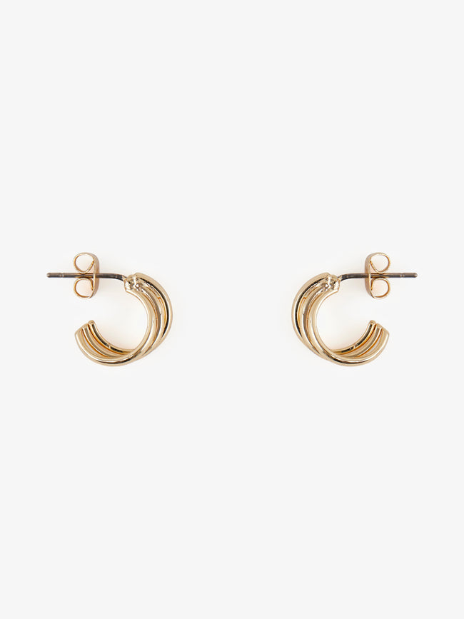 PCLUMIS Earrings - gold colour