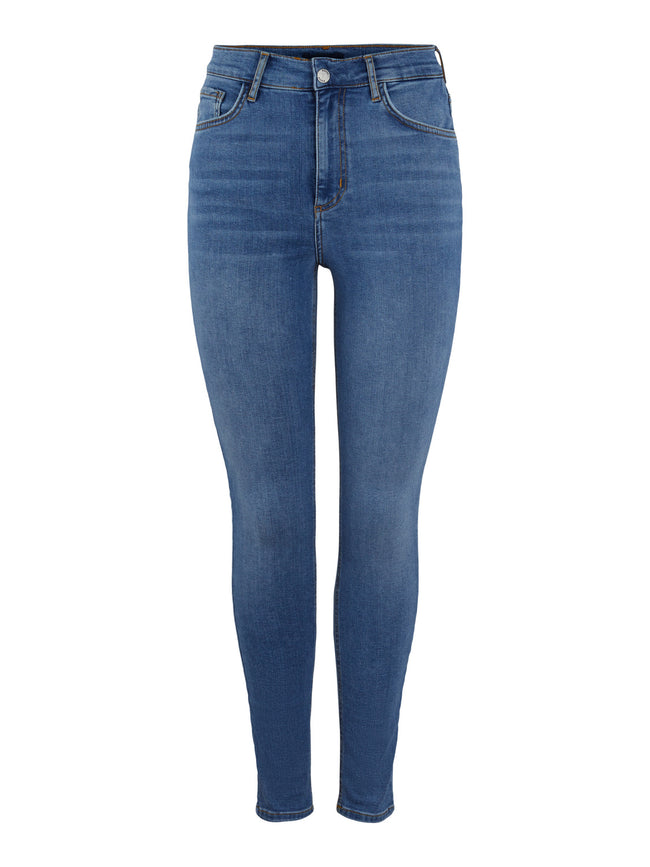 PCNORA Jeans - light blue denim