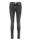 PCDELLY Jeans - dark grey denim