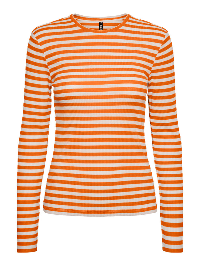 PCRUKA T-Shirt - Persimmon Orange