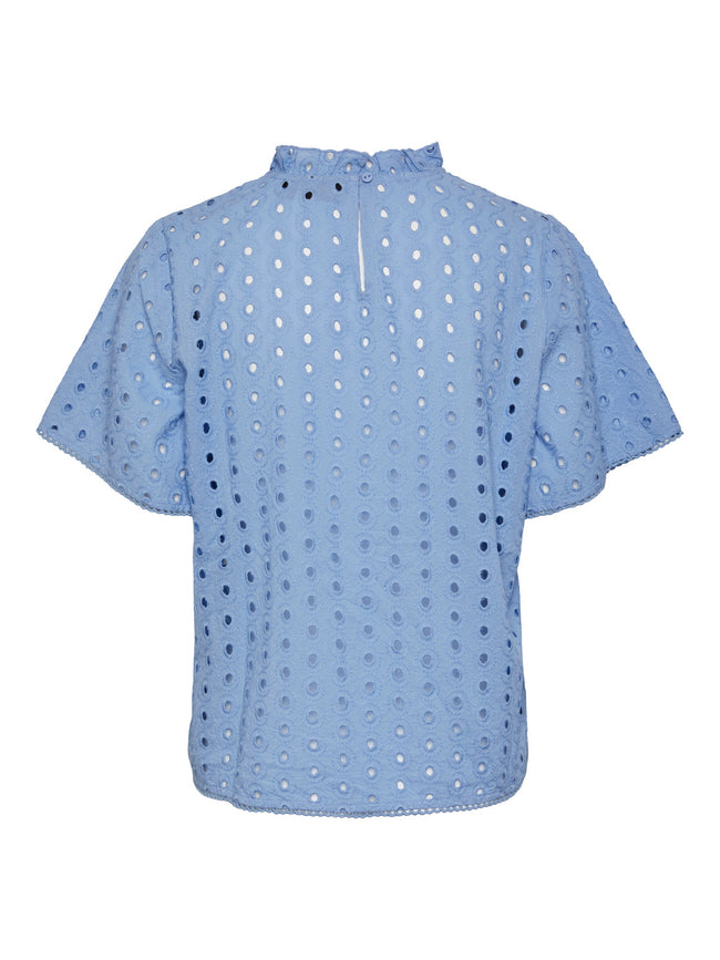 PCLILLA T-Shirts & Tops - Cornflower Blue