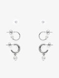 PCJAVIMA Earrings - Silver Colour