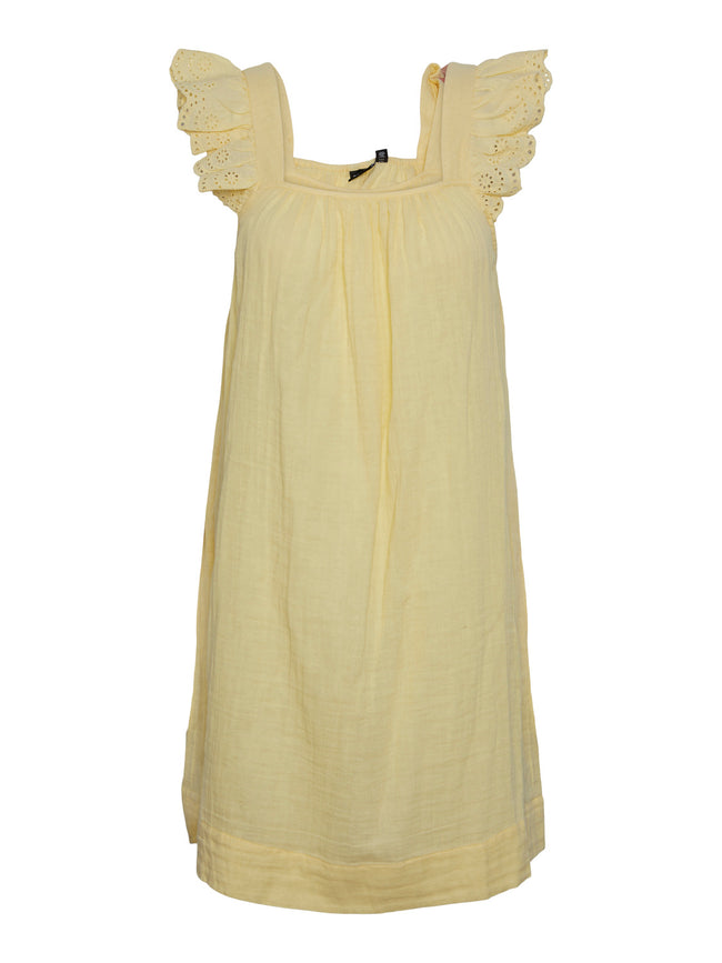 PCKIARA Dress - Mellow Yellow